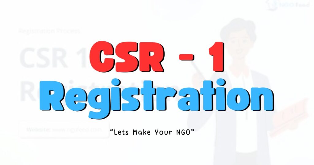 CSR-1 Registration